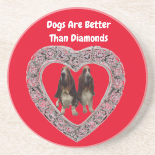 Posavasos Los Perros De Pascua Son Mejores Que Los Diamantes