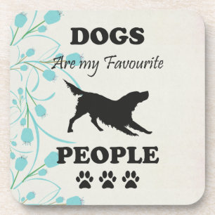 Posavasos Los Perros Son Mi Gente Favorita Bebida De Cocina