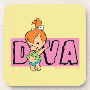 Posavasos Los Picapiedra   Pebbles - Pequeña Diva