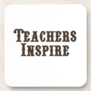 Posavasos Los profesores inspiran