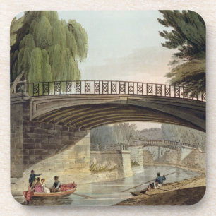 Posavasos Los puentes sobre el canal en los jardines de