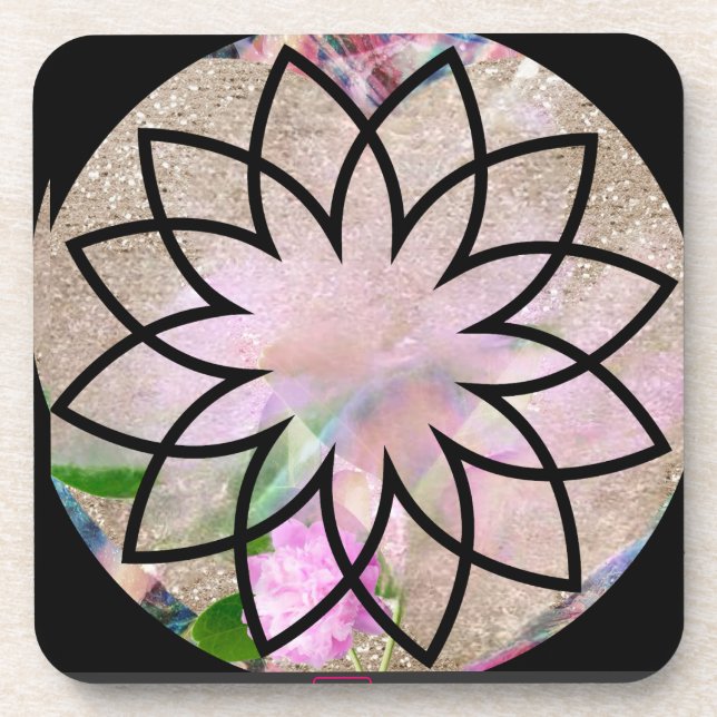 Posavasos Lotus Blossom Floral Springtime (Frente)