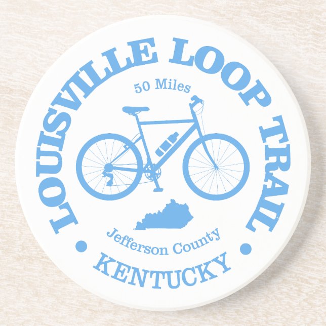 Posavasos Louisville Loop (ciclismo) (Frente)