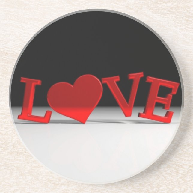 Posavasos Love Coaster (Frente)