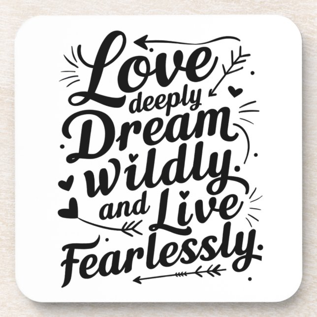 Posavasos Love Dream Live Coaster (Frente)