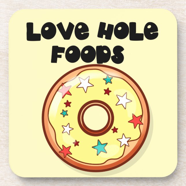 Posavasos Love Hole Foods (Frente)