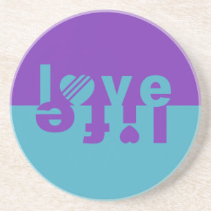 Posavasos LOVE LIFE coaster