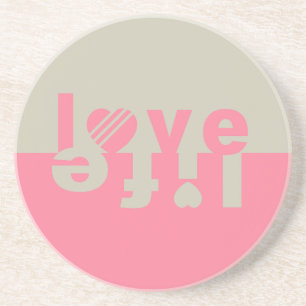 Posavasos LOVE LIFE coaster