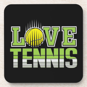 Posavasos Love Tennis