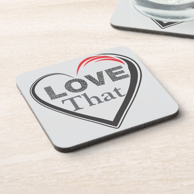 Posavasos Love That Beverage (Lado Izquierdo)