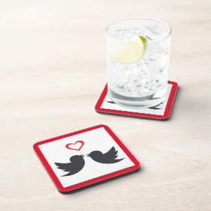POSAVASOS LOVEBIRDS