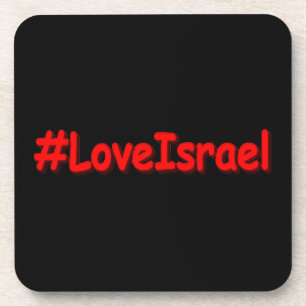 Posavasos "LoveIsrael", diseño elegante. Comprar ahora