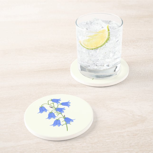 Posavasos Lovely Bluebells Stone Coaster (Lado)