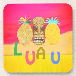 Posavasos Luau Rosa Caliente