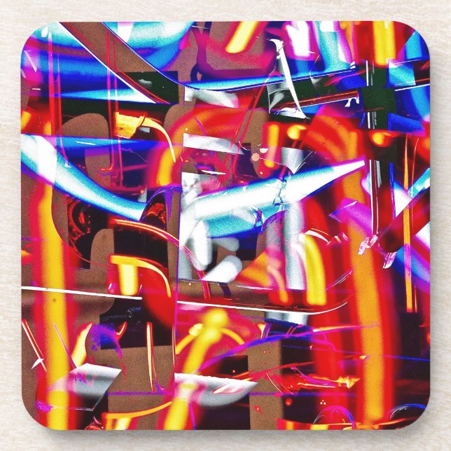 Posavasos luces destrozadas (Frente)