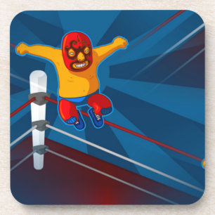 Posavasos luchador