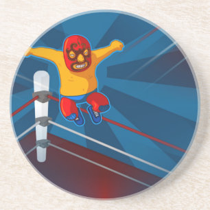 Posavasos luchador