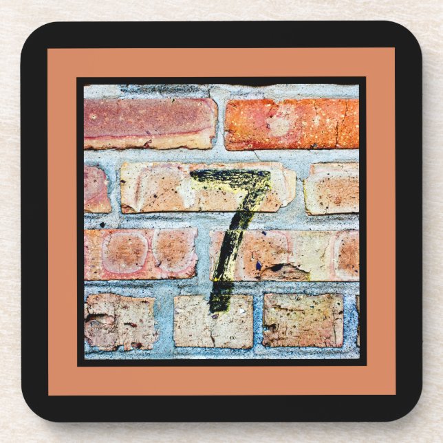 Posavasos Lucky 7 Plaid (Frente)