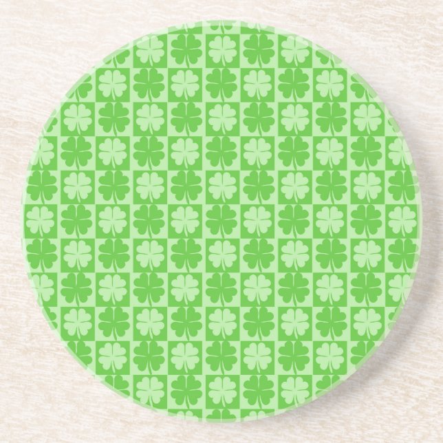 Posavasos Lucky Shamrock (Frente)
