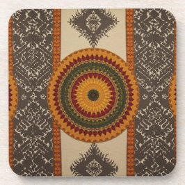 Posavasos Lujosa sofisticada africana caribeña asiática  