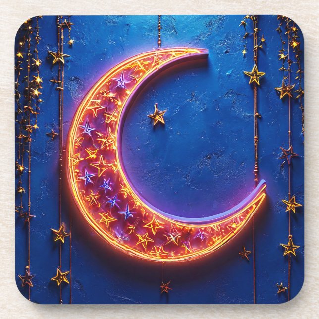 Posavasos Luna creciente brillante (Frente)