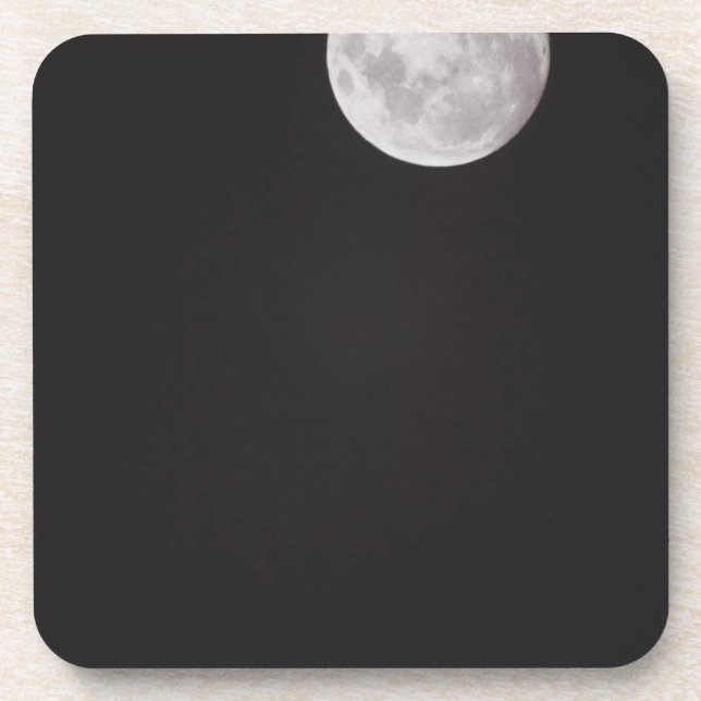 Posavasos Luna infrarroja. (Frente)