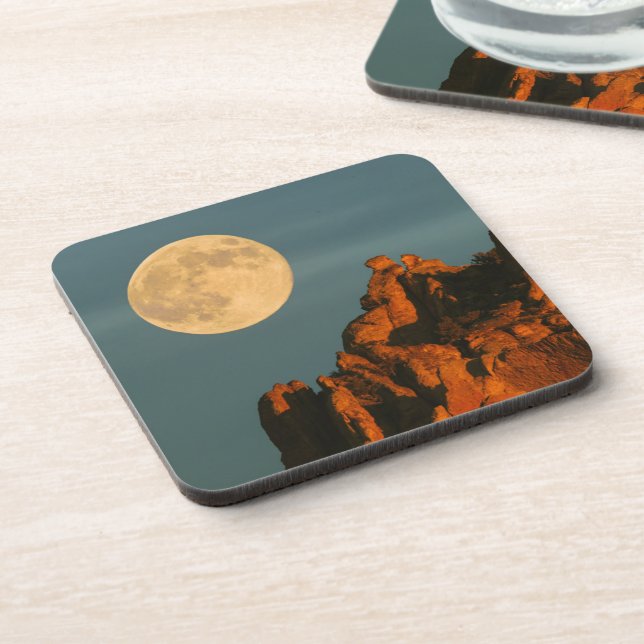 Posavasos Luna Llena | Acantilados de Basalto Smith Rock Sta (Lado Izquierdo)