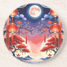 Posavasos Luna llena brillante