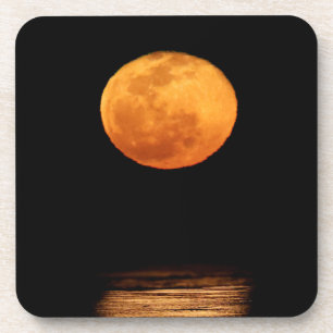 Posavasos Luna Llena Enorme   Isla South Padre, Texas