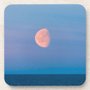 Posavasos Luna sobre el Mar de Bering Lejano Oriente Ruso