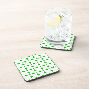 Posavasos Lunares Verdes, Patrón de Lunares, Lunares, Con Lu