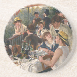 Posavasos Luncheon del Fiesta de Boating - Auguste Renoir