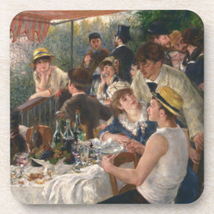 Posavasos Luncheon del Fiesta de Boating - Auguste Renoir