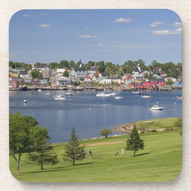 Posavasos Lunenberg, Nueva Escocia, Canadá. (Frente)