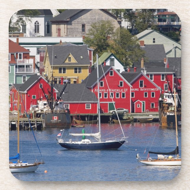 Posavasos Lunenberg, Nueva Escocia, Canadá. 3 (Frente)