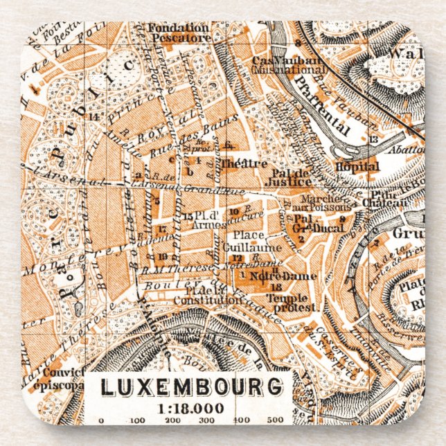 Posavasos Luxemburgo (Frente)