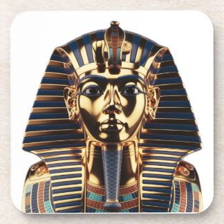 Posavasos Luxury Golden Egyptian Mask Artwork
