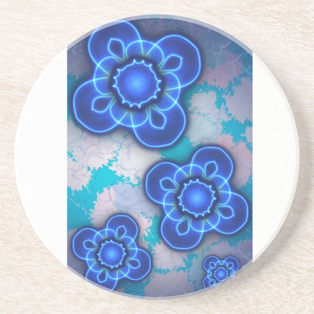 Posavasos Luz azul (Frente)