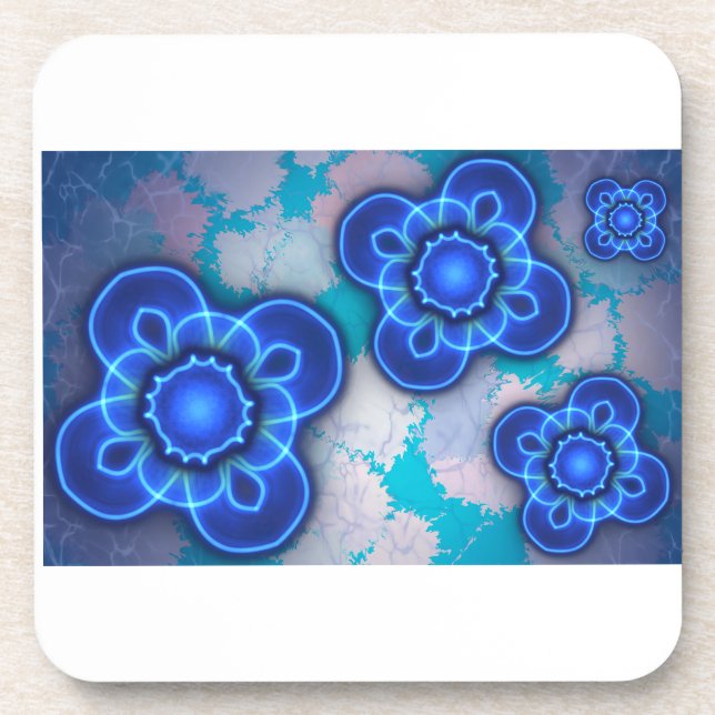 Posavasos Luz azul (Frente)