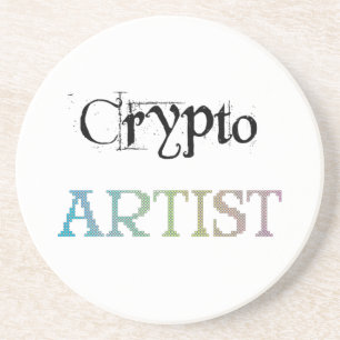 Posavasos Luz de artista criptográfico