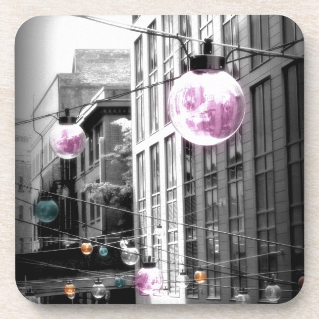 Posavasos Luz de calle Arte Urbano (Frente)