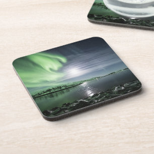 Posavasos Luz del Norte Noruega