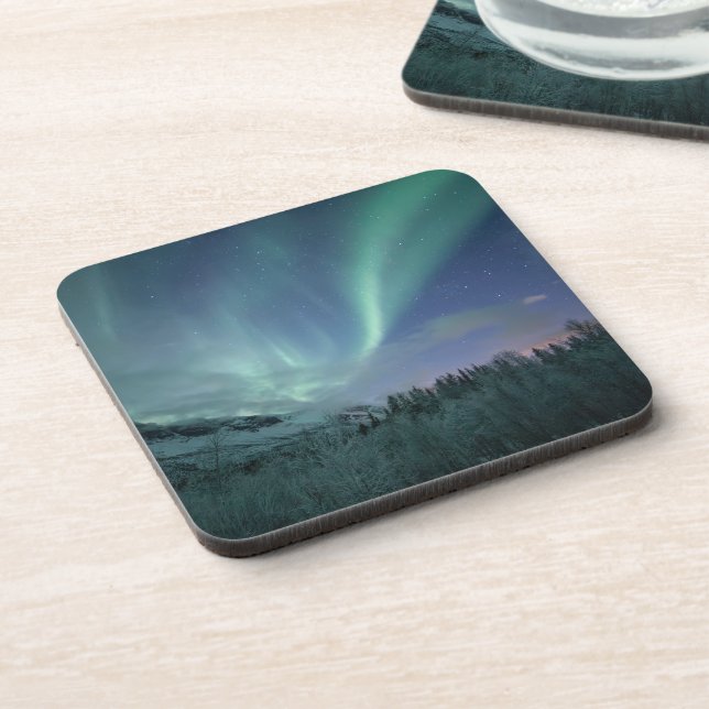Posavasos Luz del Norte Noruega (Lado Izquierdo)