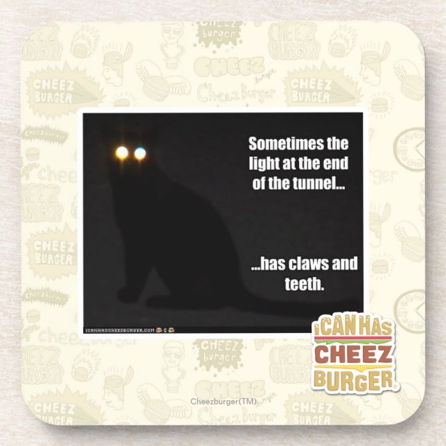 Posavasos Luz en el extremo del túnel (Frente)