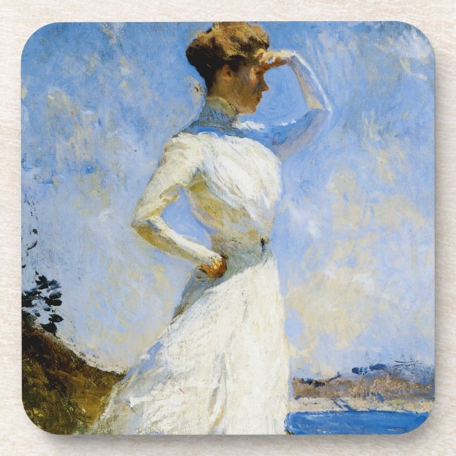 Posavasos Luz solar por Frank Benson (Frente)