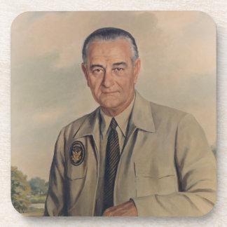 Posavasos Lyndon B. Johnson - Elizabeth Shoumatoff (1969)