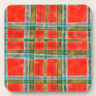 Posavasos MAC BAIN TARTAN Hard Plastic Coasters