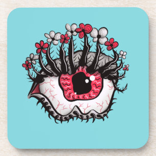 Posavasos Macabre Eye Creepy Witchen Gótico