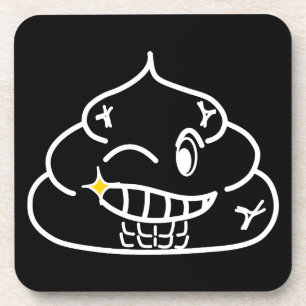 Posavasos Macho poop - Brootsch the PooPoo