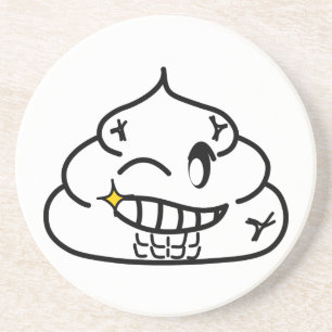 Posavasos Macho poop - Brootsch the PooPoo
